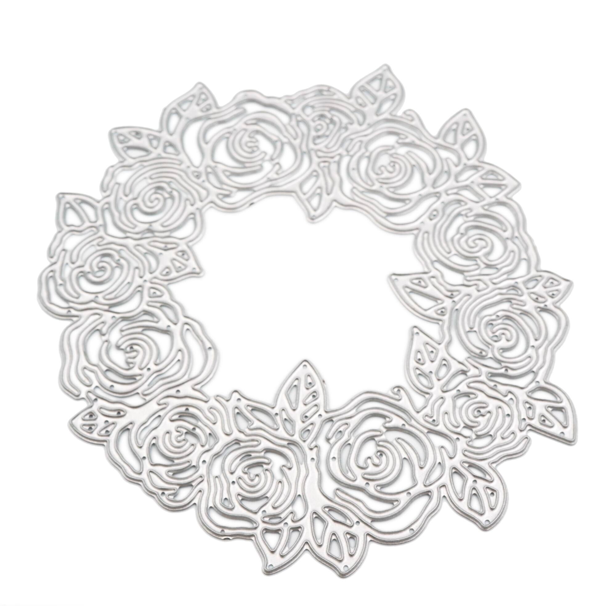 6 Pack: Rose Wreath Cutting Die by Recollections™